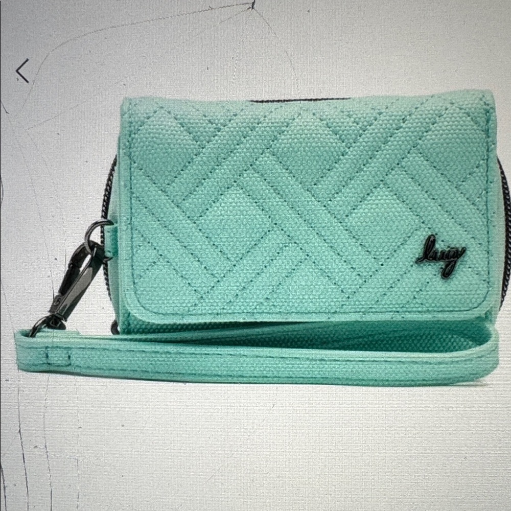 Lug Pedicab Matte Luxe VL RFID Wallet New With Tags